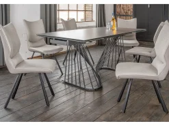 Mesa - Negro Cristal - 180 x 90 cm - ELOISE