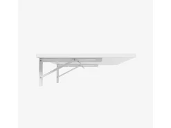 Mesa abatible de pared cocina escritorio plegable 120x60cm Jeremy - Blanco