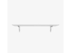 Mesa abatible de pared cocina escritorio plegable 120x60cm Jeremy - Blanco