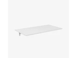 Mesa abatible de pared cocina escritorio plegable 120x60cm Jeremy - Blanco