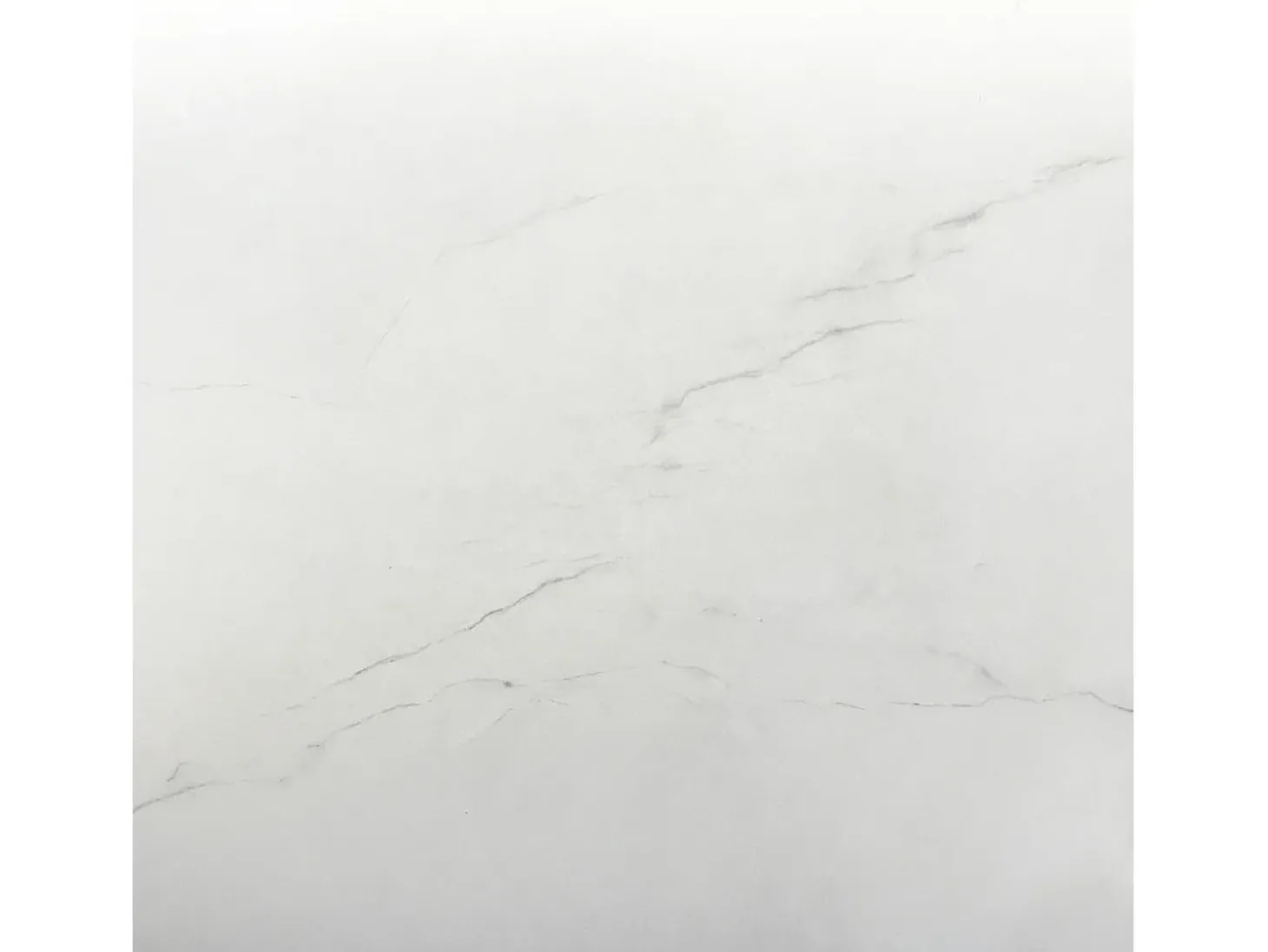 Mesa alta 60 x 60 cm - modelo Milán mármol Paros con cantos de latón