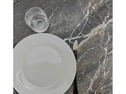 Mesa alta 60 x 60 cm - modelo Roma real en mármol