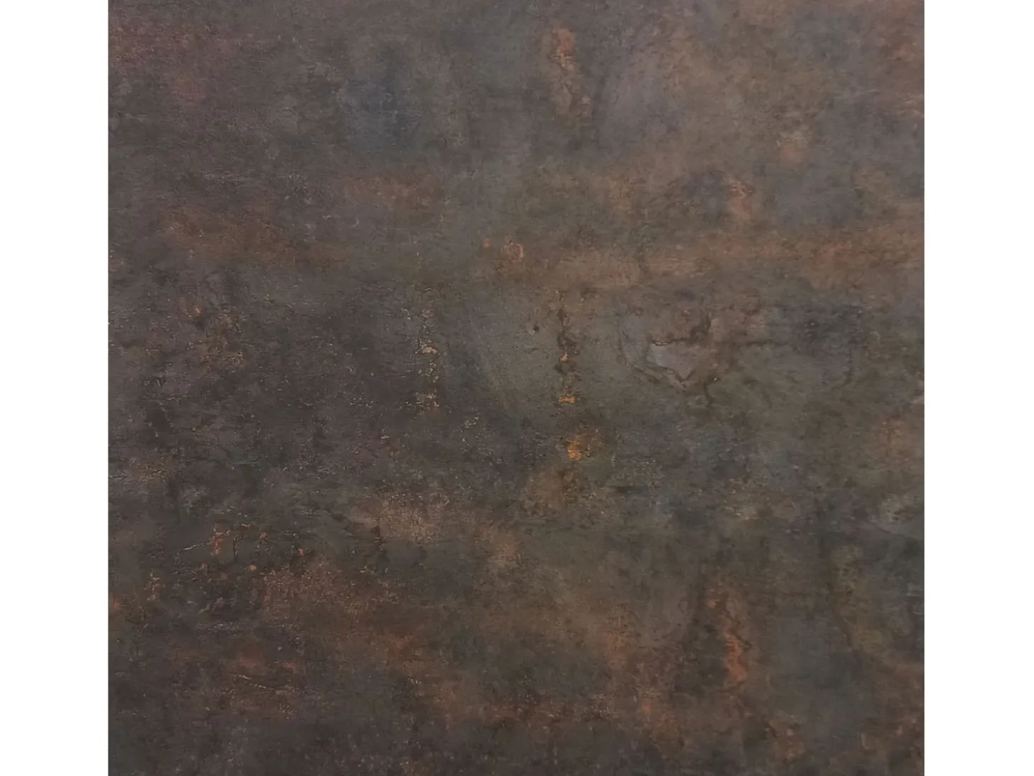 Mesa alta 60 x 60 cm Rome bistro óxido