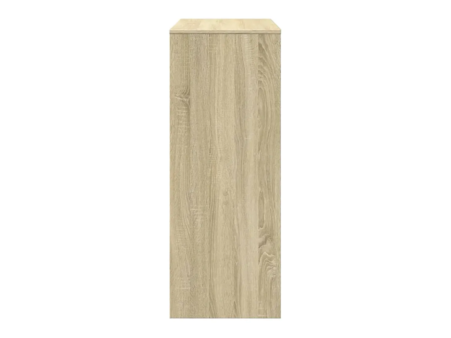 Mesa alta bar con estantes madera roble Sonoma 90x40x103,5 cm