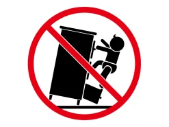 Mesa alta con estante roble ahumado 100x50x101,5 cm