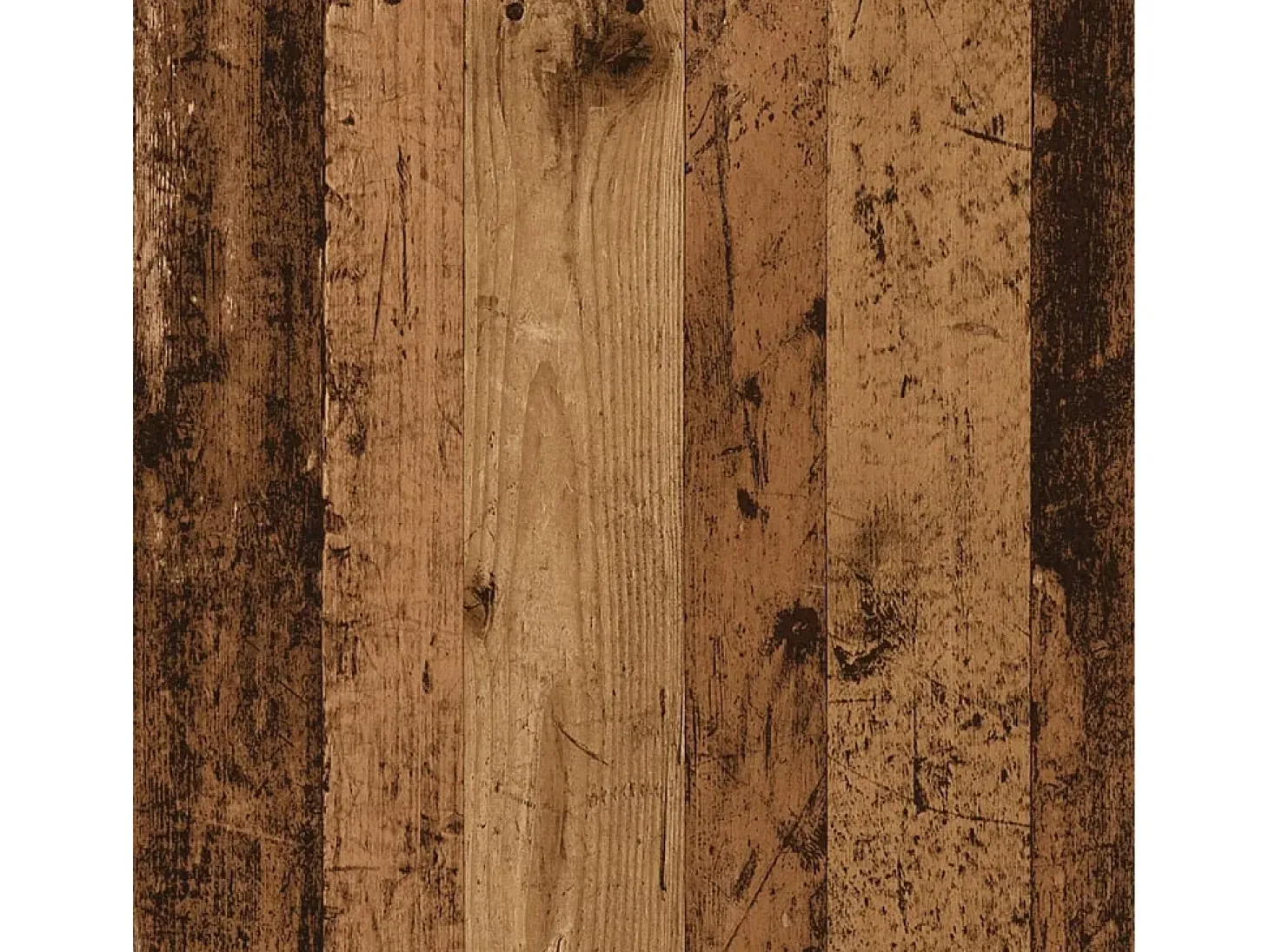 Mesa alta con estantes madera envejecida 95x47x103,5 cm