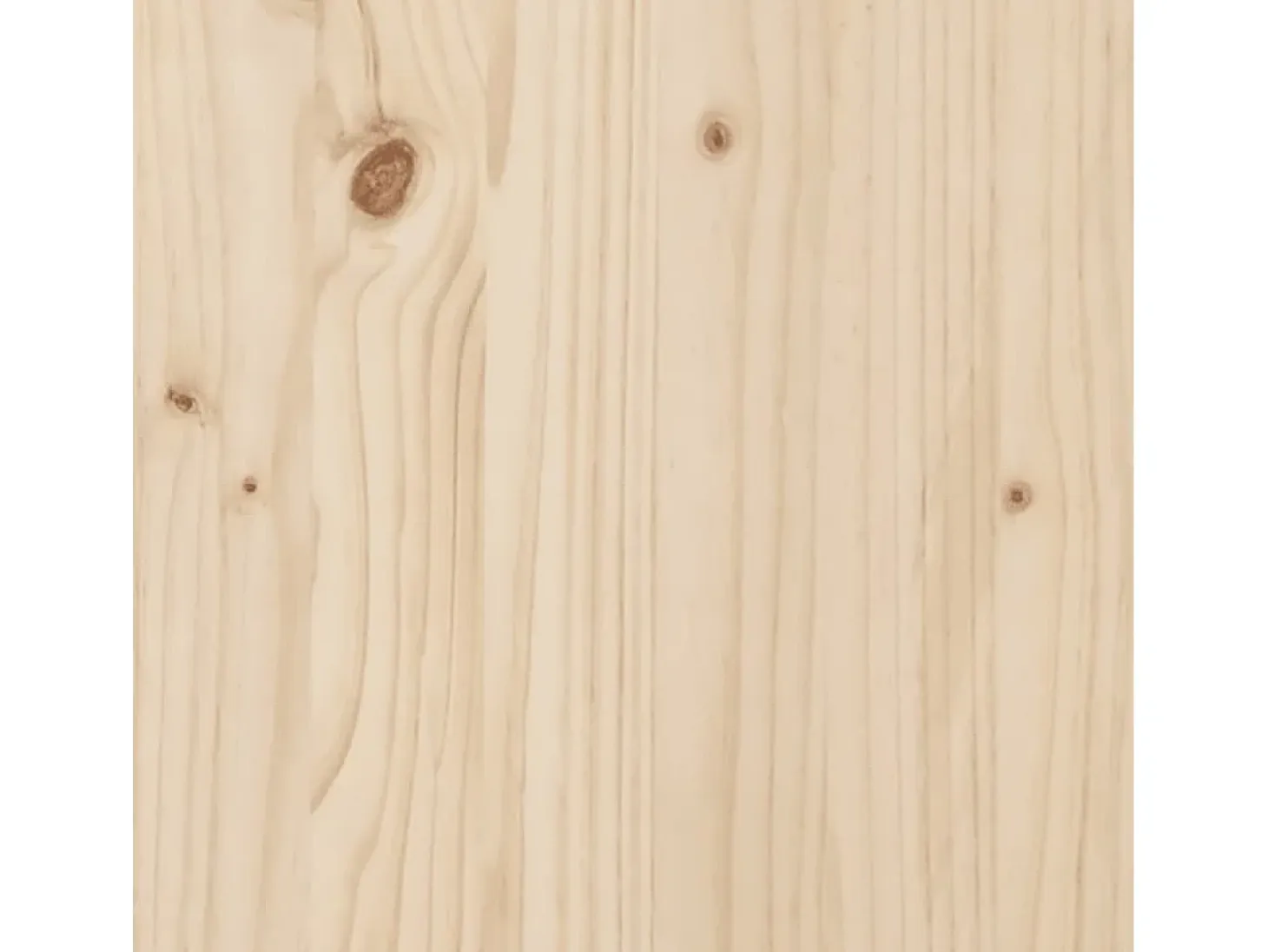 Mesa alta de bar de madera maciza de pino 180x80x110 cm