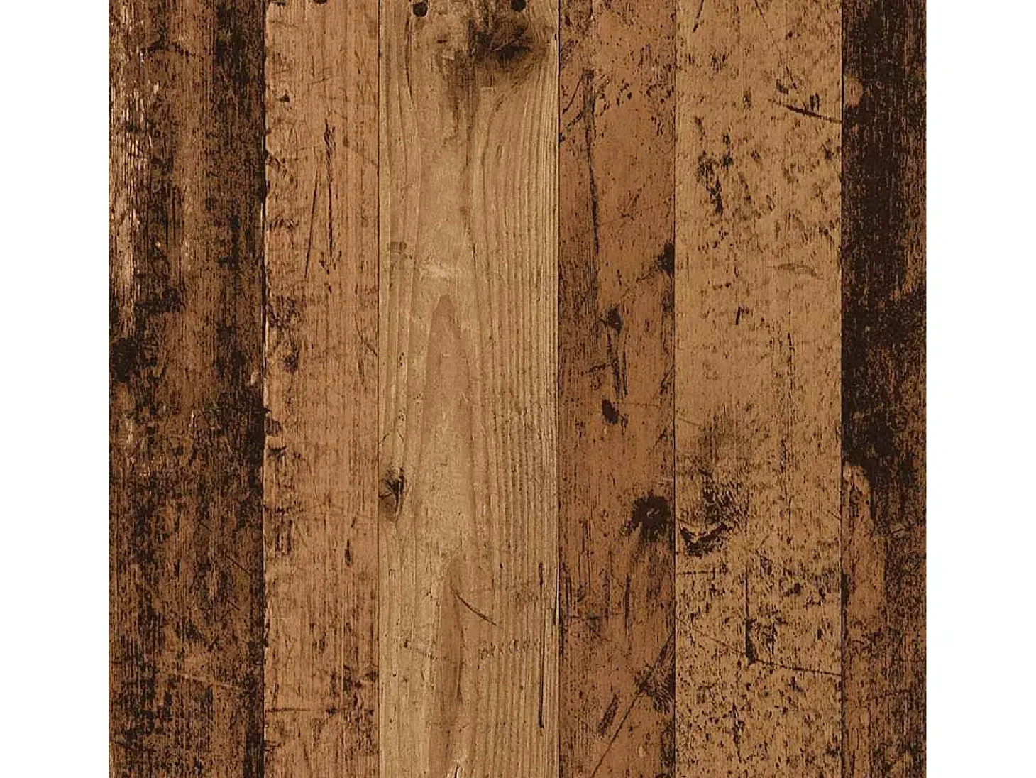Mesa alta de bar madera ingeniería envejecida 102x50x103,5 cm