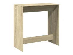 Mesa alta de bar madera ingeniería roble Sonoma 102x50x103,5 cm