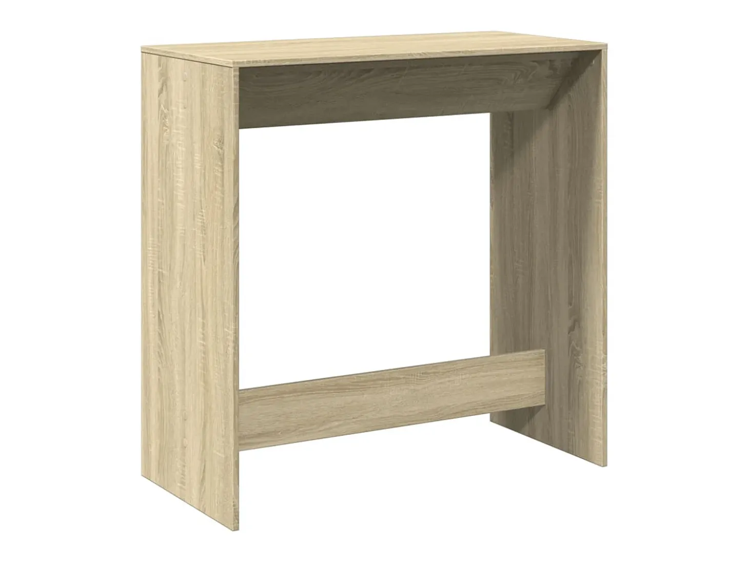 Mesa alta de bar madera ingeniería roble Sonoma 102x50x103,5 cm