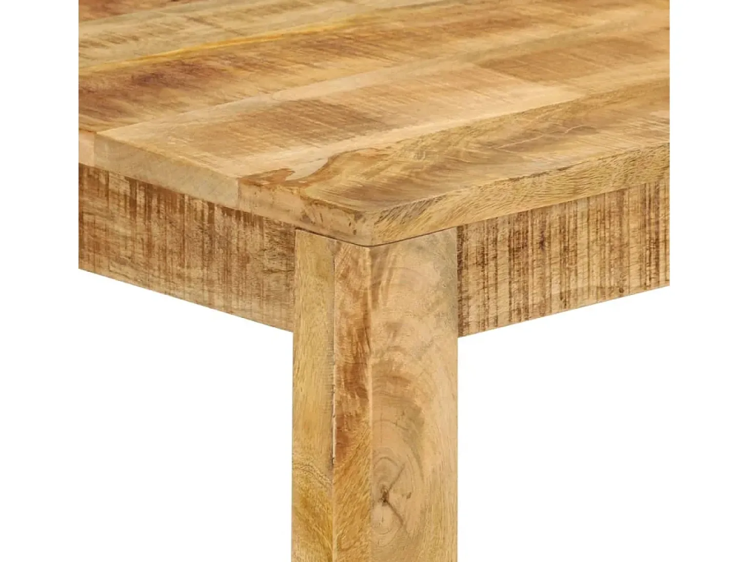 Mesa alta de bar madera maciza de mango 112x55x108 cm