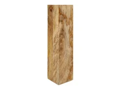 Mesa alta de bar madera maciza de mango 112x55x108 cm