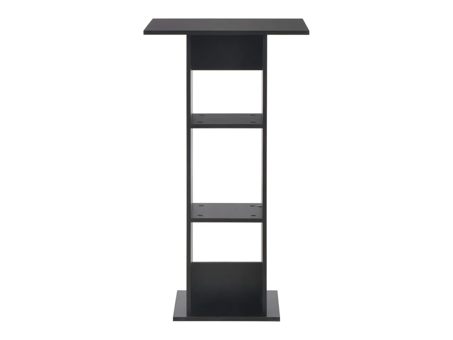 Mesa alta de bar/bistro negra 110 cm 0902114