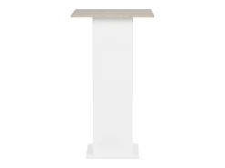 Mesa alta estilo bar/bistro blanca 110 cm 0902060
