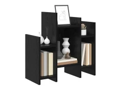 Mesa auxiliar Roble negro 60 x 26 x 60 cm Madera de ingeniería