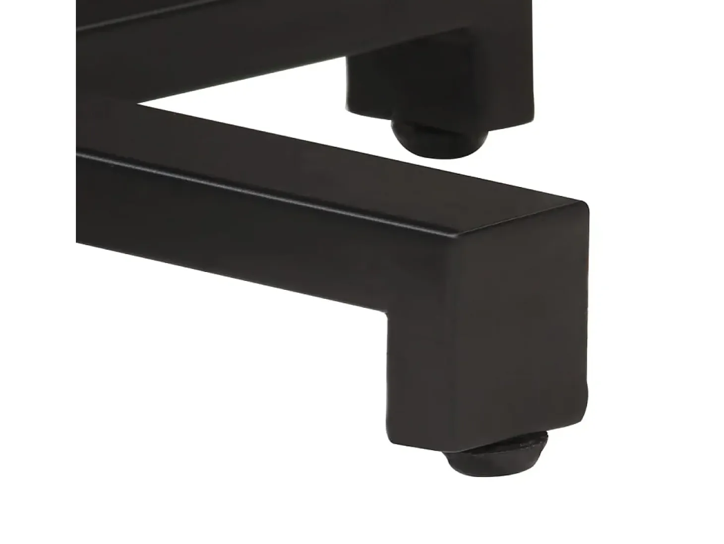 Mesa bistro redonda Ø60x75 cm Madera de mango en bruto