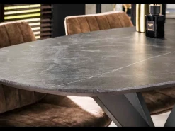 Mesa de bar - Negro Madera - 140 x 80 cm - SESTA