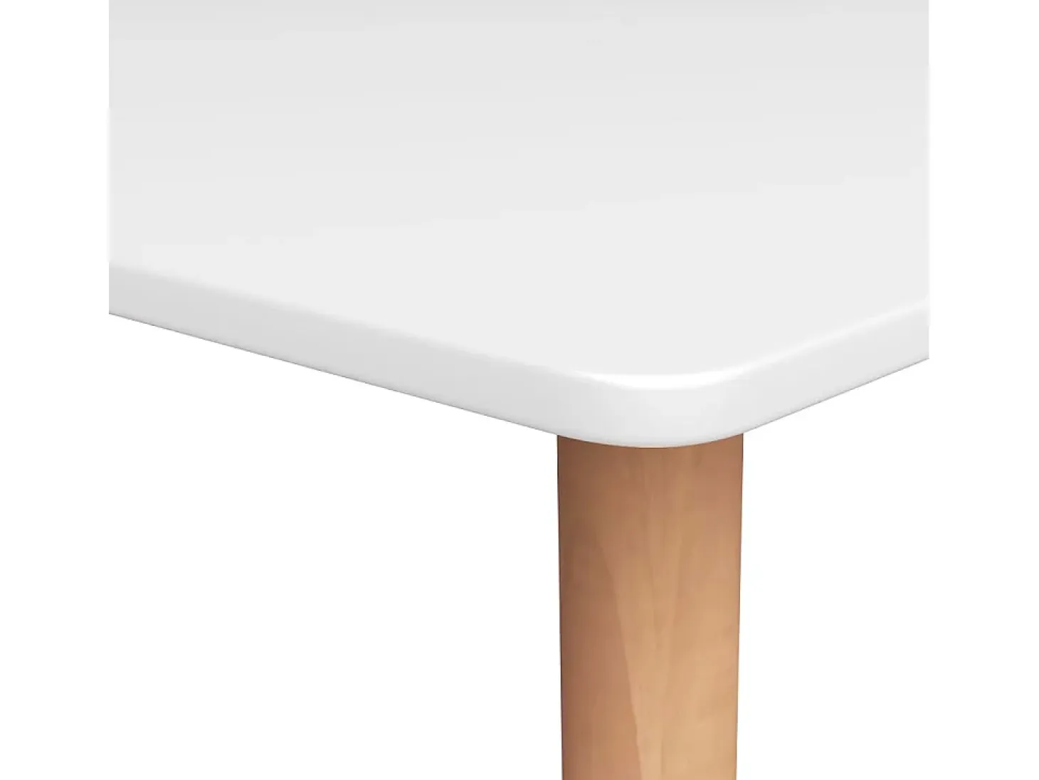 Mesa de bar Blanca 120x60x105 cm