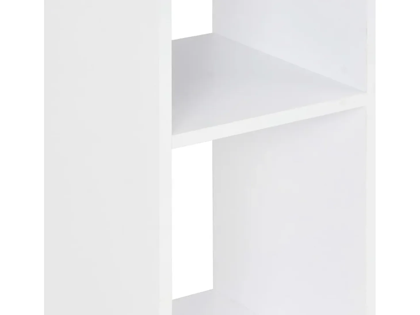 Mesa de bar Blanco y gris antracita 60x60x110 cm