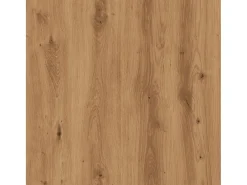 Mesa de bar con estantes, roble artesanal, madera de ingeniería.