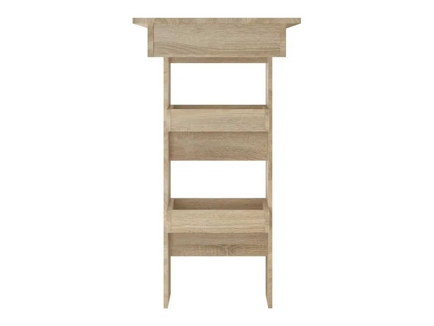 Mesa de bar de pared contrachapada roble Sonoma 102x45x103,5cm