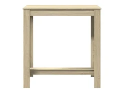 Mesa de bar de roble Sonoma 102x50x103,5 cm madera de ingeniería