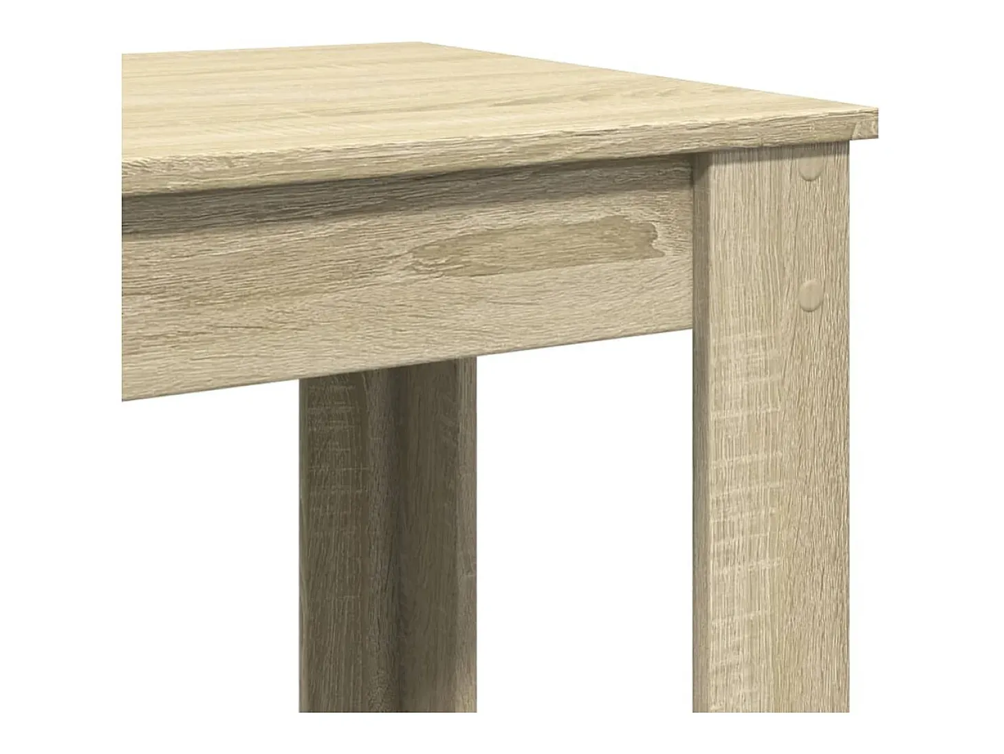 Mesa de bar de roble Sonoma 102x50x103,5 cm madera de ingeniería