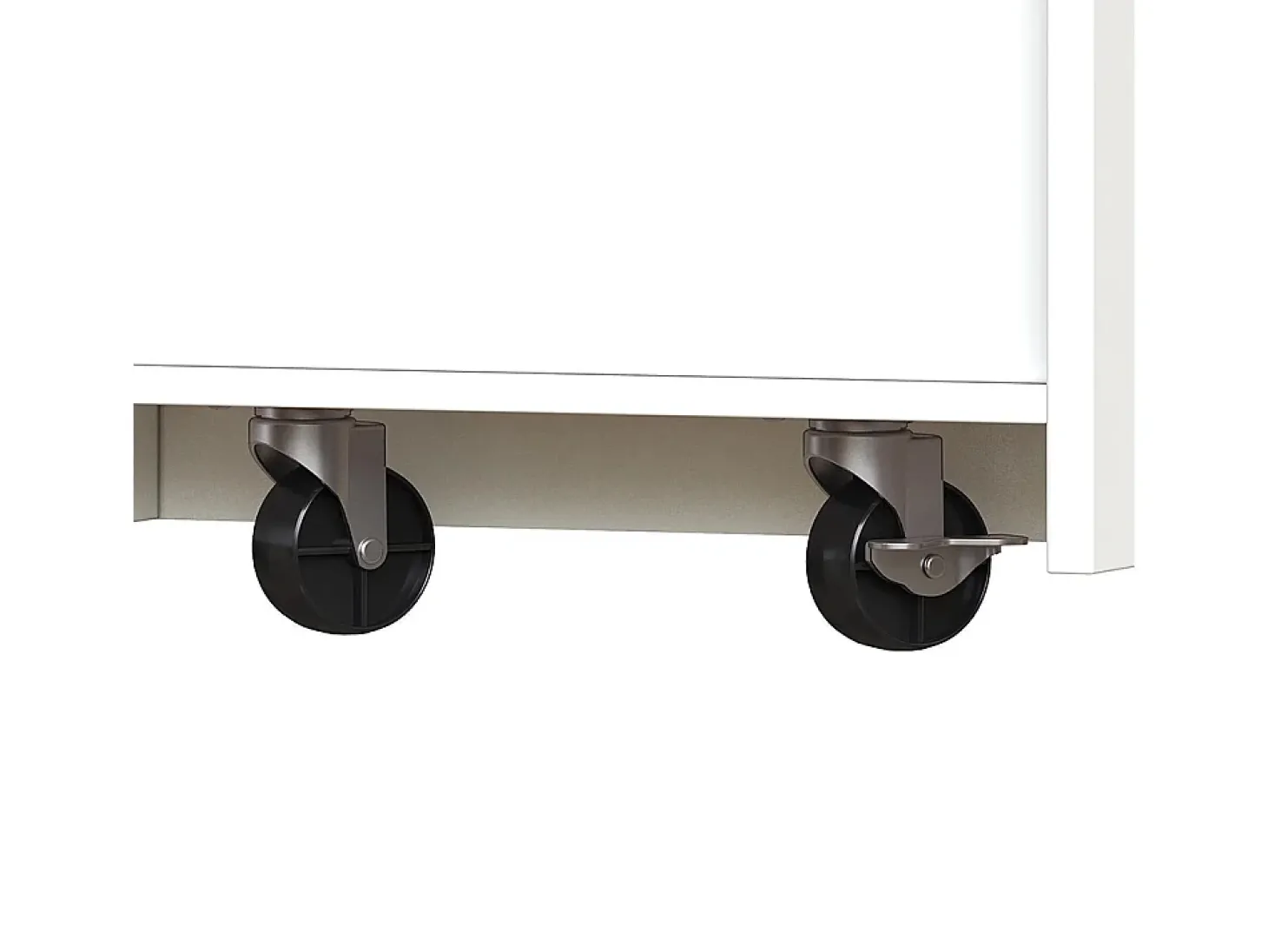 Mesa de bar extensible con espacio de almacenamiento, moderna, móvil, mesa de bar extensible con un cajón y dos estantes, blanca