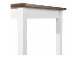 Mesa de bar madera maciza 108x60x91 cm