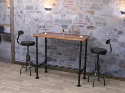 Mesa de bar MCW-N21, marrón