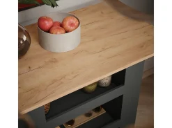 Mesa de bar oro power roble/antracita 110x65x106 repose