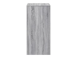 Mesa de bar Sonoma gris 51x50x103,5 cm madera de ingeniería