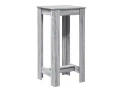 Mesa de bar Sonoma gris 51x50x103,5 cm madera de ingeniería