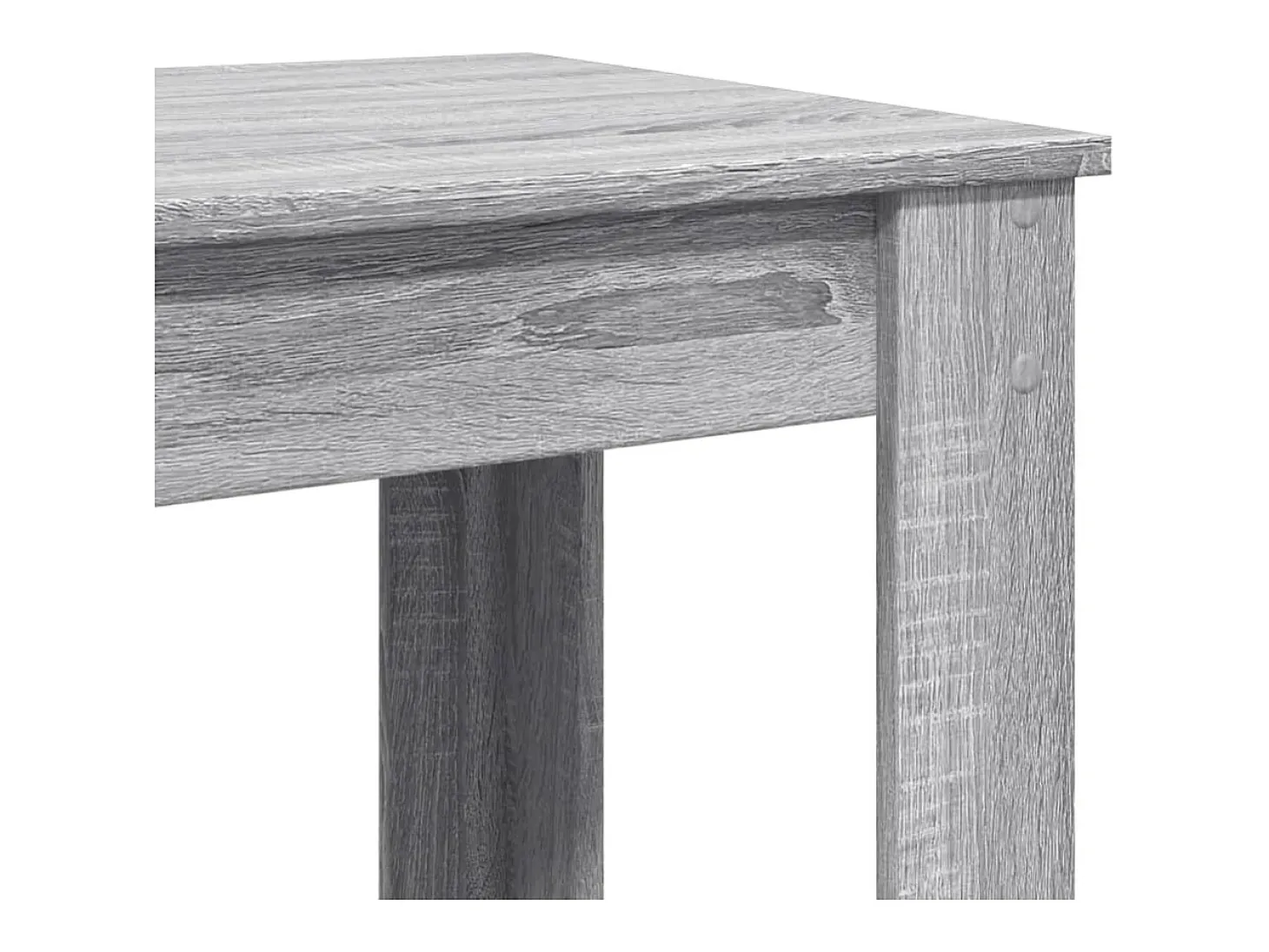 Mesa de bar Sonoma gris 102x50x103,5 cm madera de ingeniería