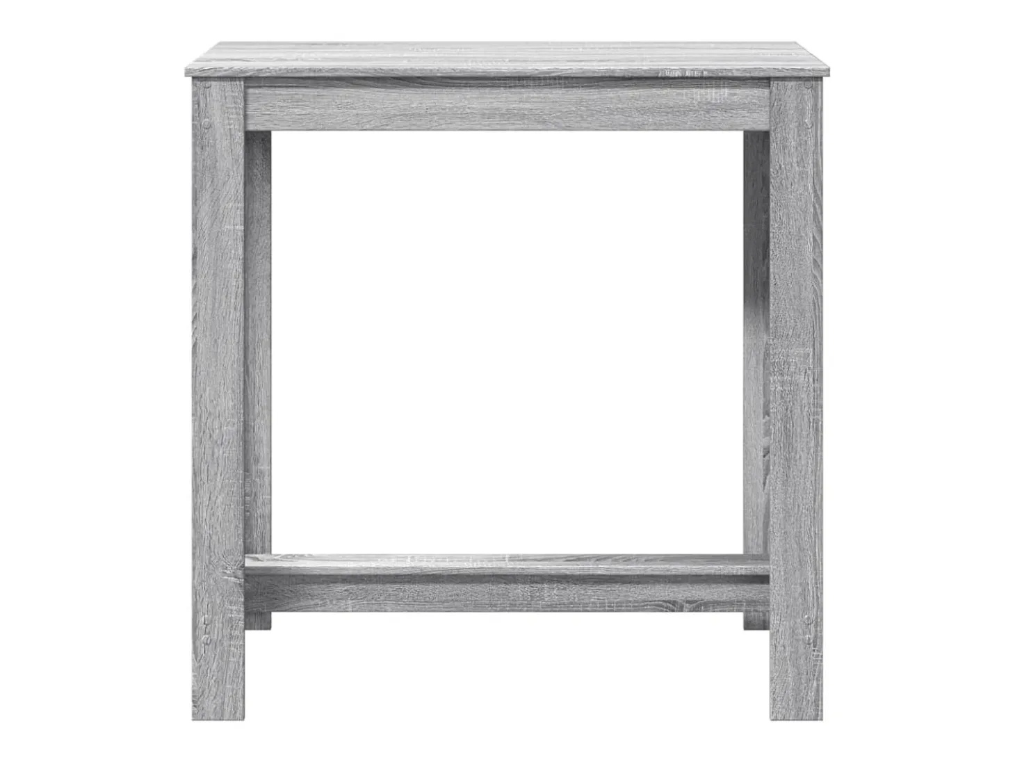 Mesa de bar Sonoma gris 102x50x103,5 cm madera de ingeniería
