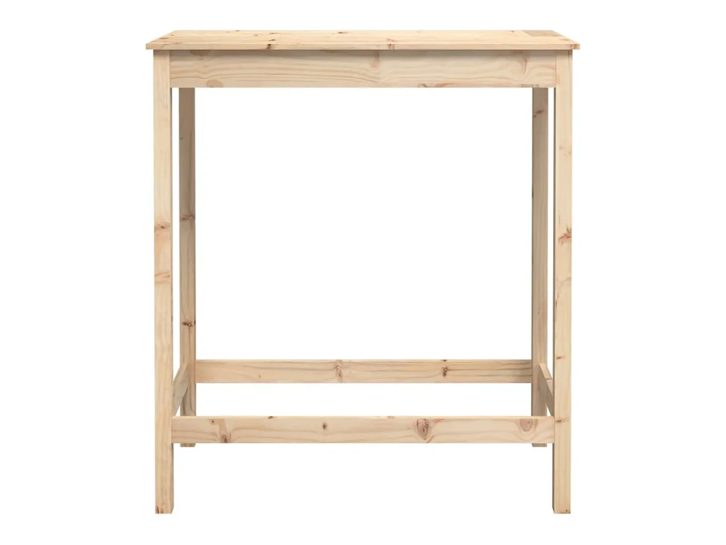 Mesa de bar 100x50x110 cm madera maciza de pino