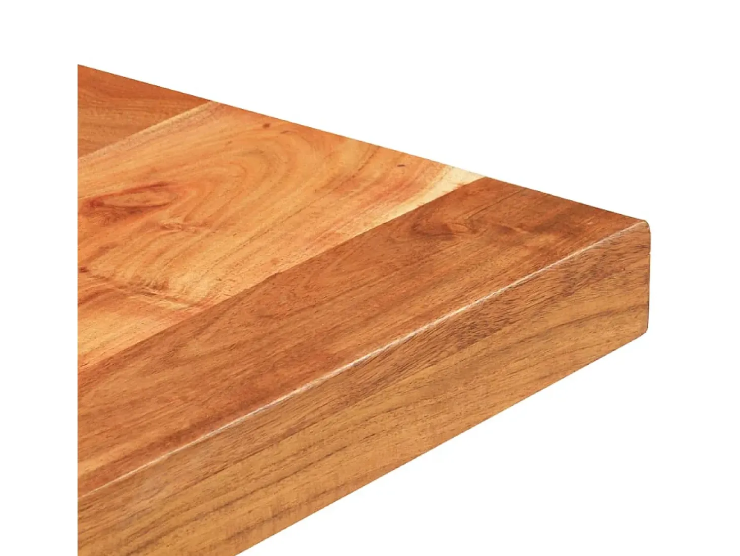 Mesa de bistró cuadrada madera de mango maciza 50x50x75 cm