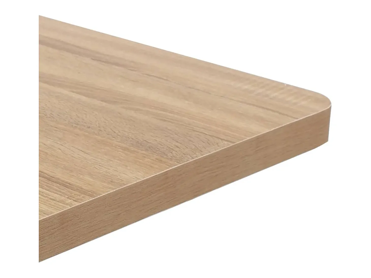 Mesa de bistró marrón claro 50x50 cm MDF