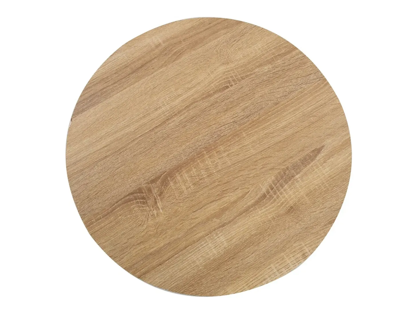 Mesa de bistró MDF marrón claro 60 cm