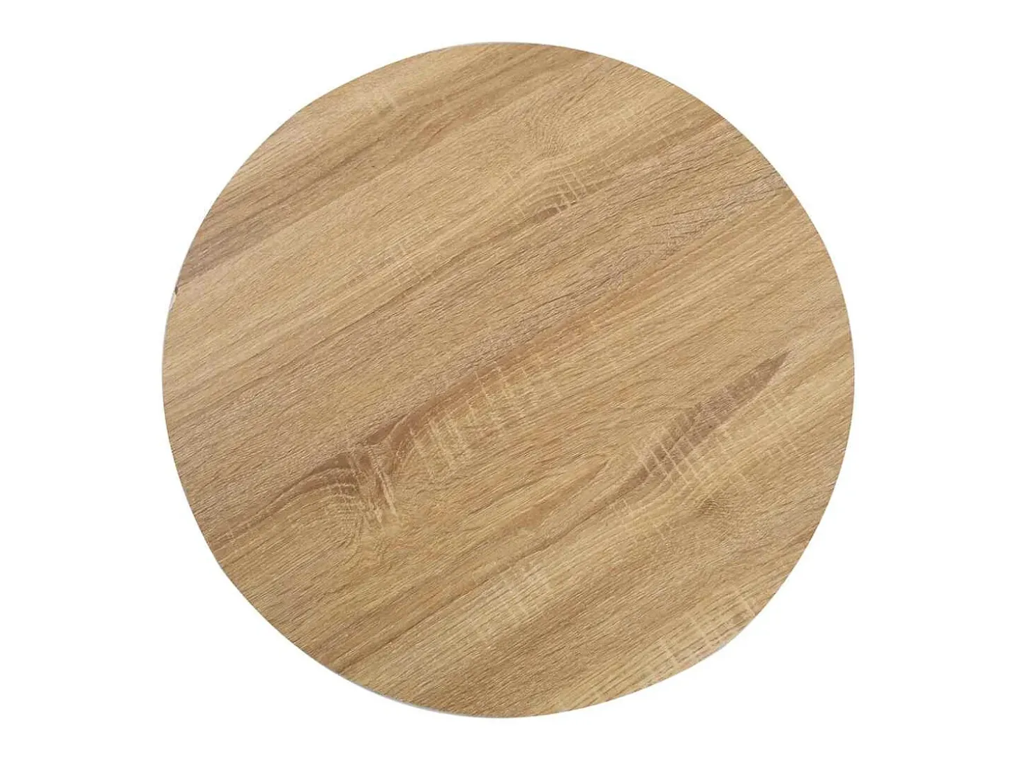 Mesa de bistró MDF marrón claro 60 cm