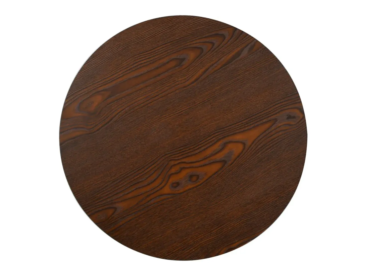 Mesa de bistró MDF marrón oscuro 60 cm ES806586