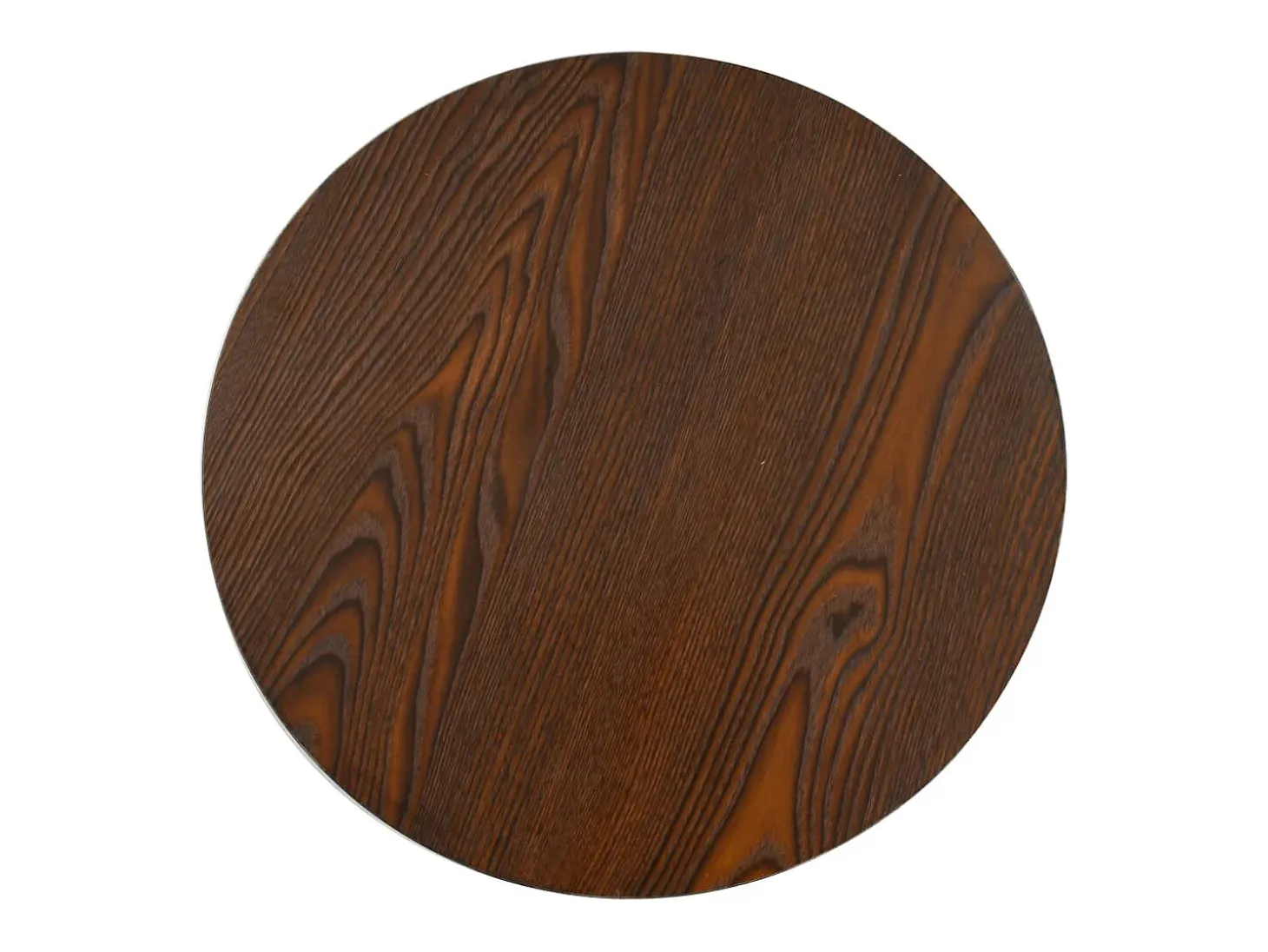 Mesa de bistró MDF marrón oscuro 40 cm