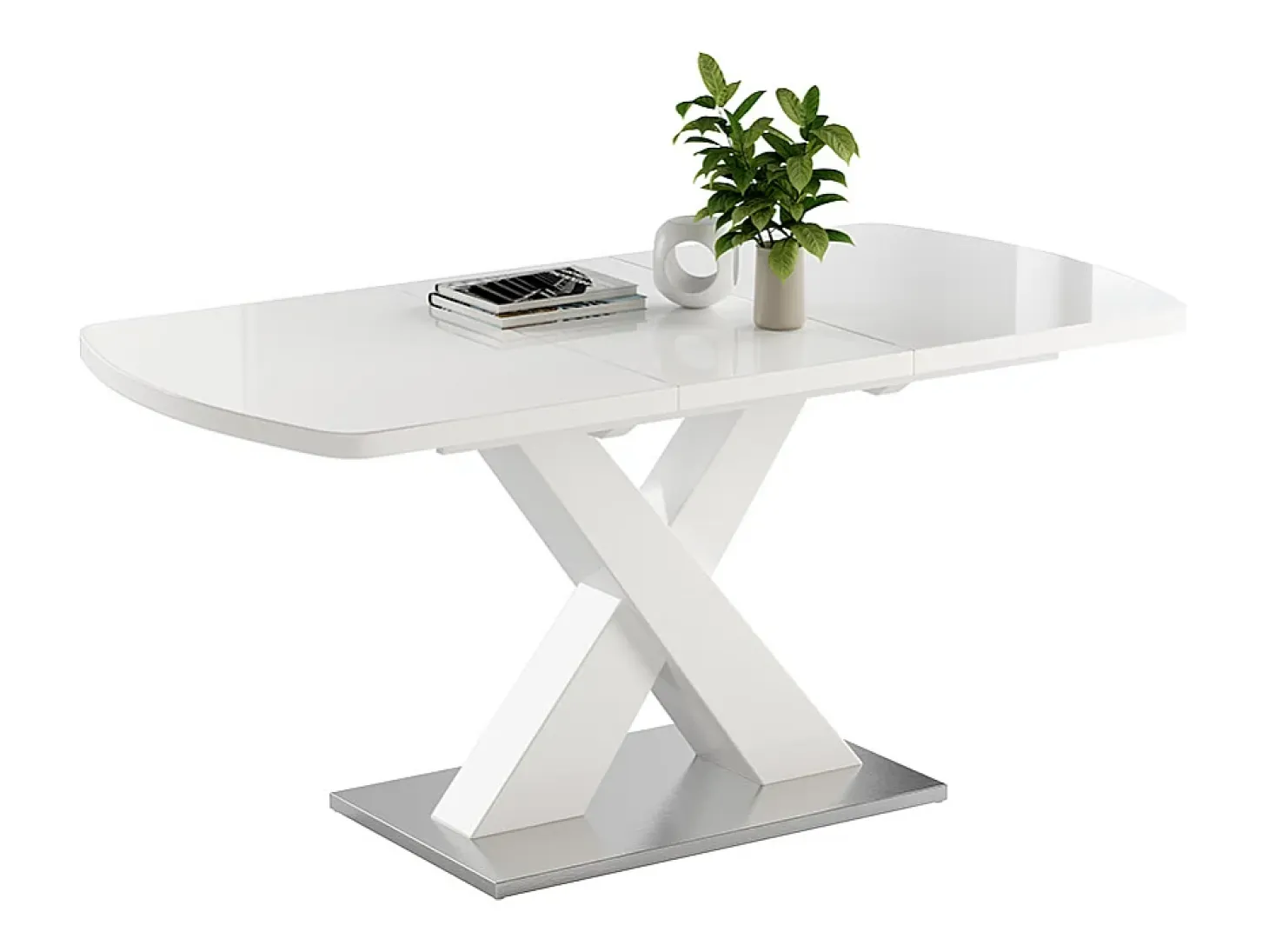 Mesa de comedor blanco 120x80x76 chinto
