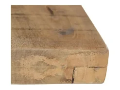 Mesa de comedor cuadrada de madera y metal 130cm Ernest