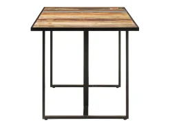 Mesa de comedor de madera maciza reciclada 180 cm
