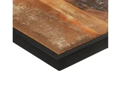 Mesa de comedor de madera maciza reciclada 180 cm