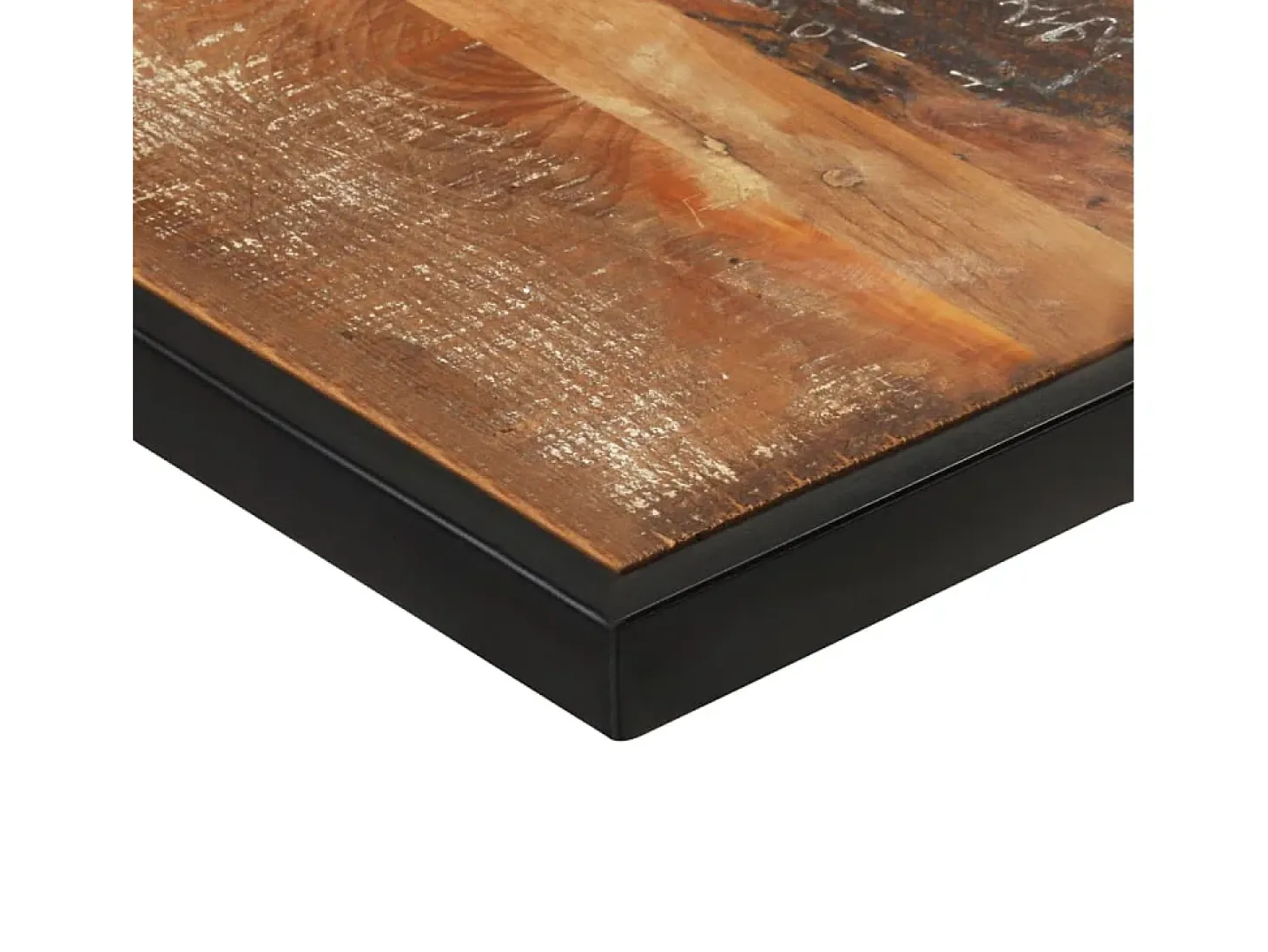 Mesa de comedor de madera maciza reciclada 180 cm