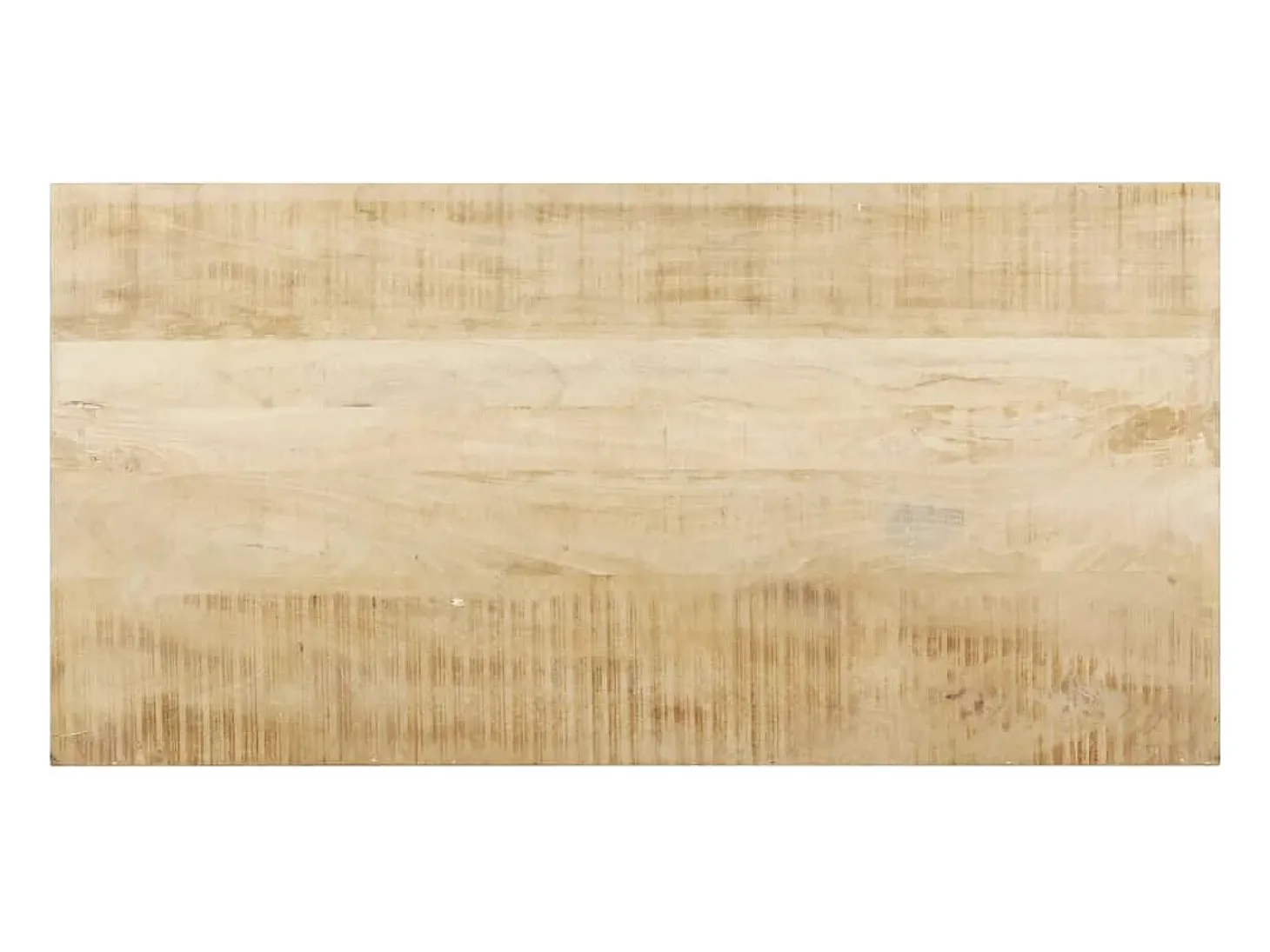 Mesa de comedor de madera maciza de mango 120x60x76 cm