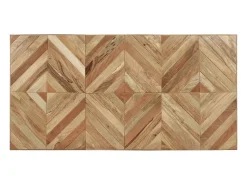 Mesa de comedor de madera maciza de acacia y mango 180x90x76 cm