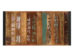 Mesa de comedor de madera maciza reciclada 140x70x75 cm ES109222